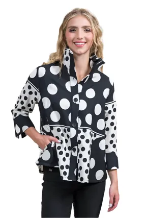 Trisha Tyler Polka Dot Jacket